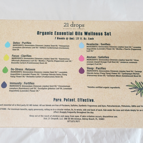 Organic Essential Oils - Picture 2 of 2